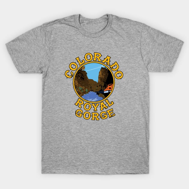 Colorado Royal Gorge T-Shirt by Adotreid